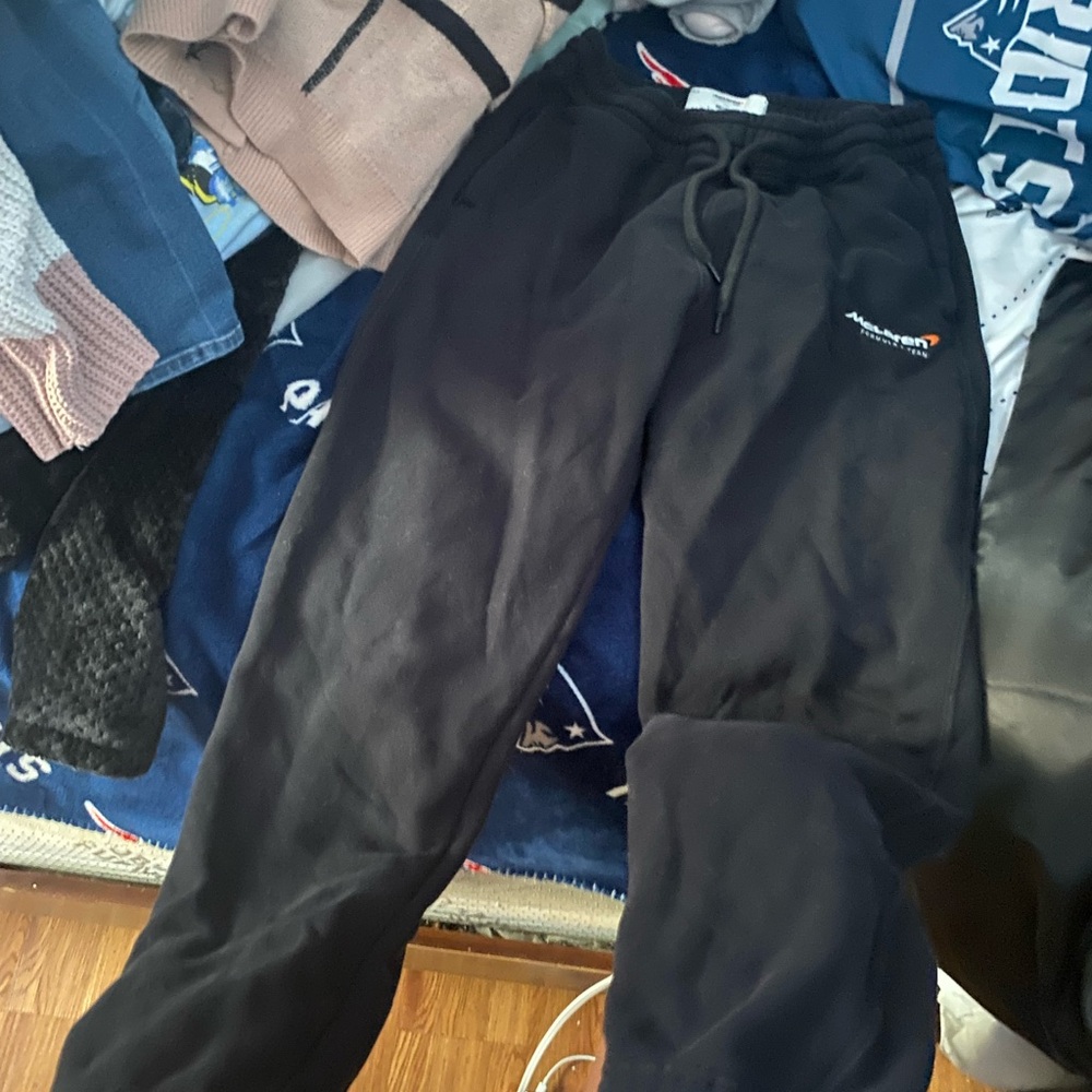 Hollister Black mclaren Sweatpants